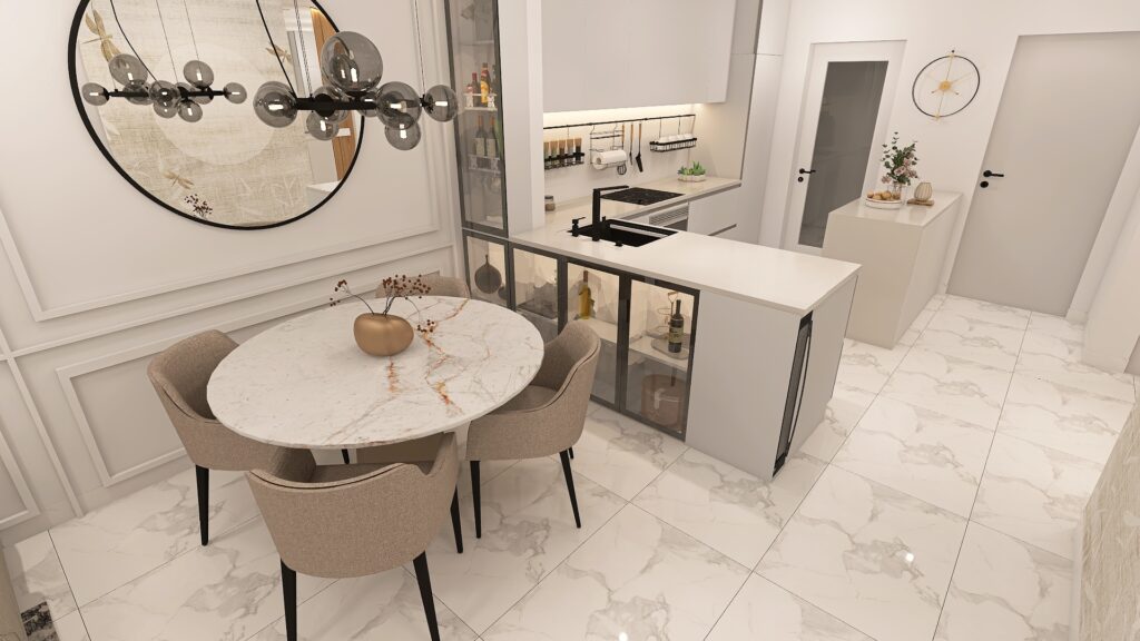 cocina a medida diseñada por Matías Ros Mobiliario
